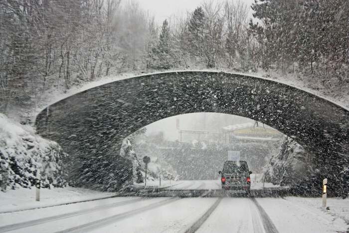 Snowy Road Conditions