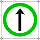 Sign shown for question 8